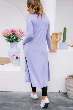 Proud Poppy Clothing Jane Cardigan in Lavender Clearance