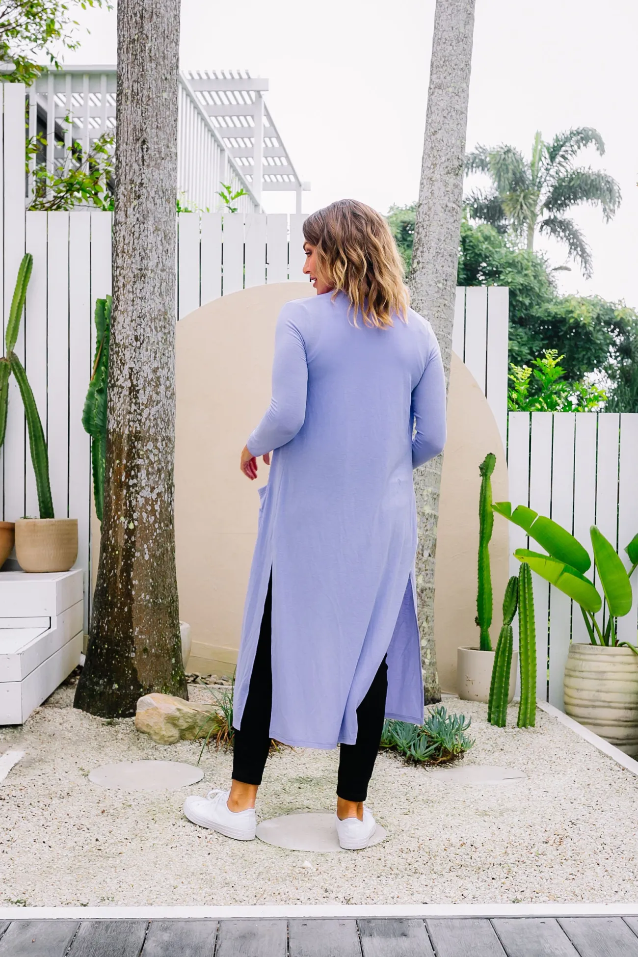 Proud Poppy Clothing Jane Cardigan in Lavender Clearance