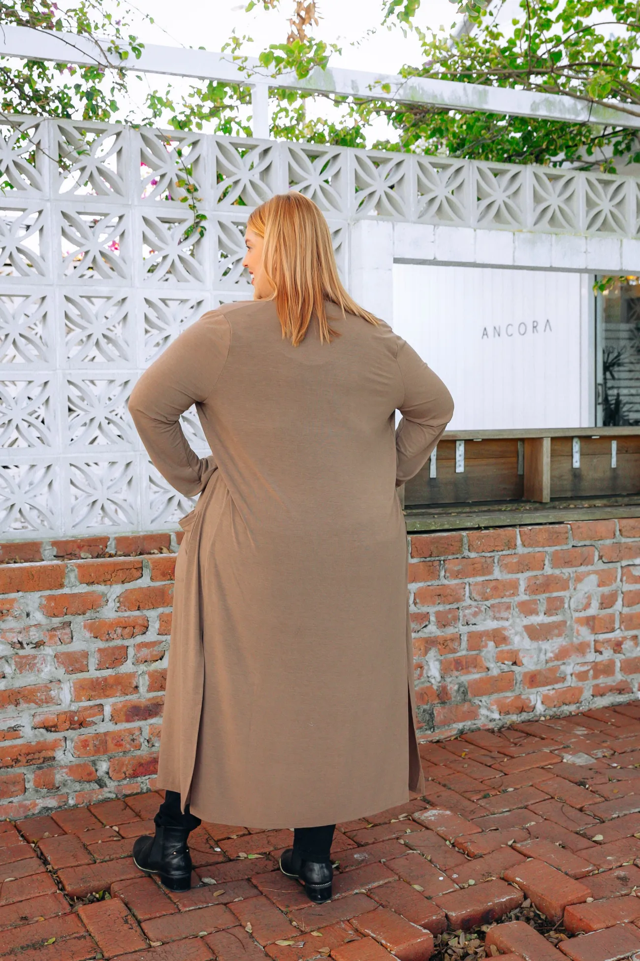 Proud Poppy Clothing Jane Cardigan in Mocha Clearance