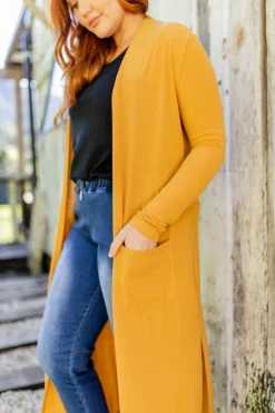 Proud Poppy Clothing Jane Cardigan in Mustard New