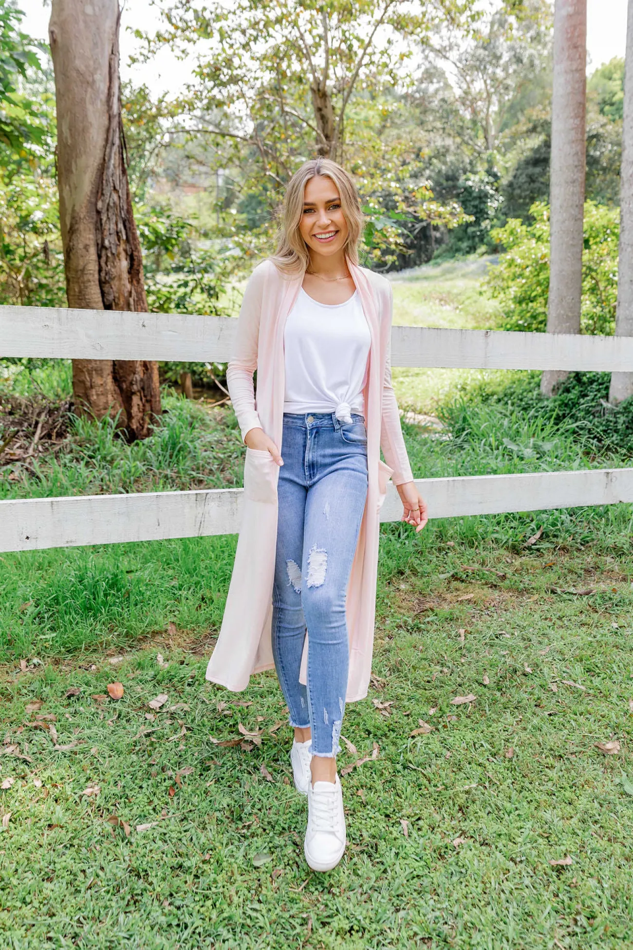 Proud Poppy Clothing Jane Cardigan in Natural New