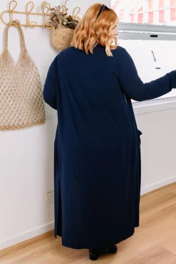Proud Poppy Clothing Jane Cardigan in Navy Clearance