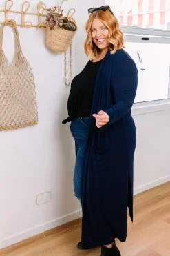 Proud Poppy Clothing Jane Cardigan in Navy Clearance