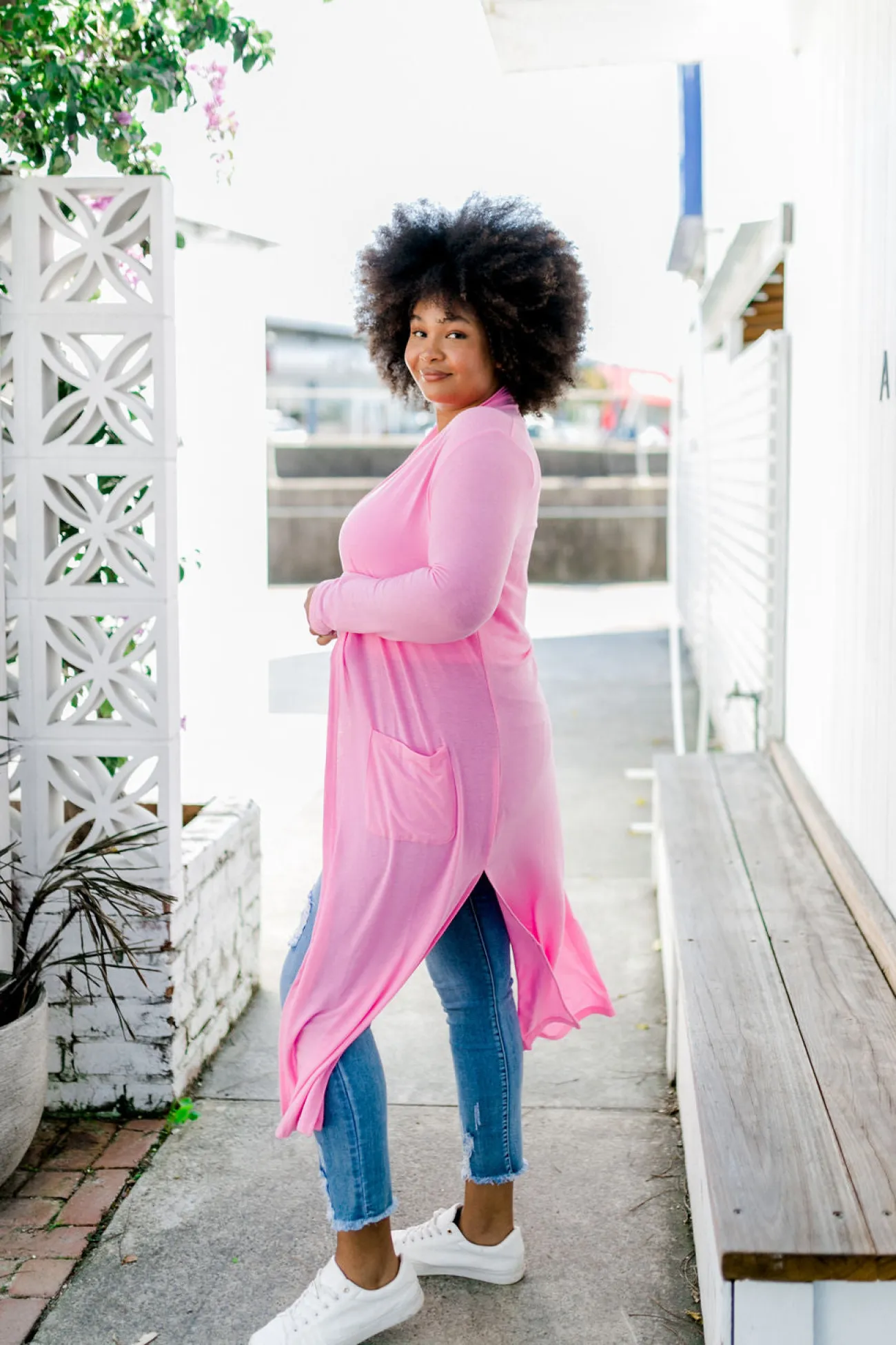 Proud Poppy Clothing Jane Cardigan in Pink Discount