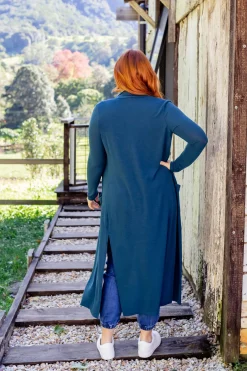 Proud Poppy Clothing Jane Cardigan in Teal Online
