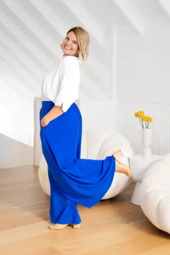 Proud Poppy Clothing Larsa Pants in Cobalt Fashion