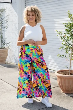 Proud Poppy Clothing Larsa Pants in Messy Mind by Kasey Rainbow Discount