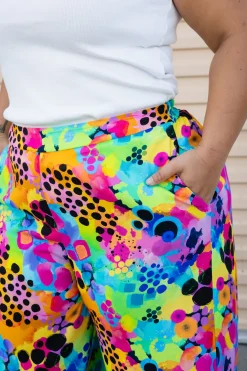 Proud Poppy Clothing Larsa Pants in Messy Mind by Kasey Rainbow Discount