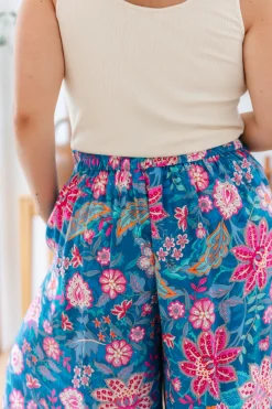 Proud Poppy Clothing Larsa Pants in Paisley Floral PaisleyFloral Hot