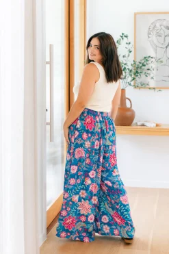 Proud Poppy Clothing Larsa Pants in Paisley Floral PaisleyFloral Hot