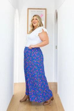 Proud Poppy Clothing Larsa Pants in Winter Blooms WinterBlooms Sale