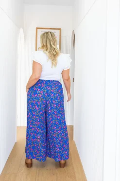 Proud Poppy Clothing Larsa Pants in Winter Blooms WinterBlooms Sale