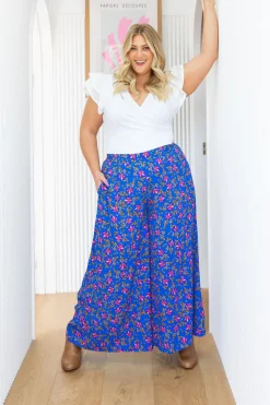 Proud Poppy Clothing Larsa Pants in Winter Blooms WinterBlooms Sale