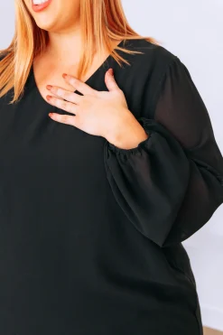 Proud Poppy Clothing Layla Long Sleeved Top in Black Best