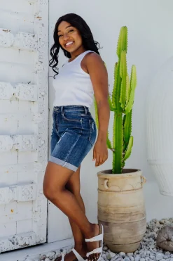 Proud Poppy Clothing Layni Denim Shorts Outlet