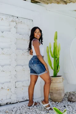 Proud Poppy Clothing Layni Denim Shorts Outlet