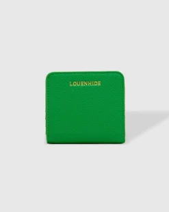 Proud Poppy Clothing Lily Wallet in Apple Green by Louenhide Hot