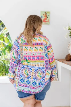 Proud Poppy Clothing Lina Shirt in Limoncello Sale