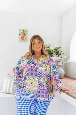 Proud Poppy Clothing Lina Shirt in Limoncello Sale
