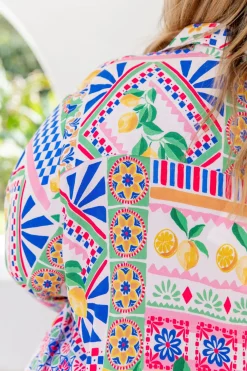 Proud Poppy Clothing Lina Shirt in Limoncello Sale