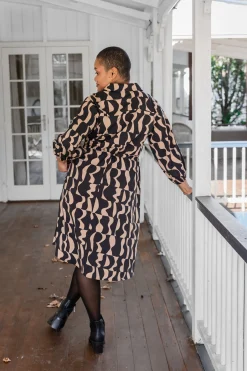Proud Poppy Clothing London Geometric Midi Dress Online