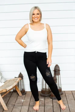 Proud Poppy Clothing Luca Jeans in Black New