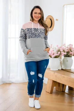Proud Poppy Clothing Luna Hoodie in Pink Clearance