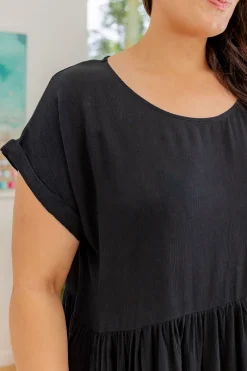 Proud Poppy Clothing Margot Top in Black Discount