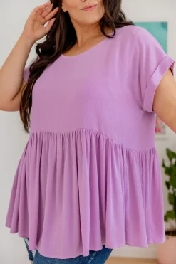 Proud Poppy Clothing Margot Top in Lilac Fashion