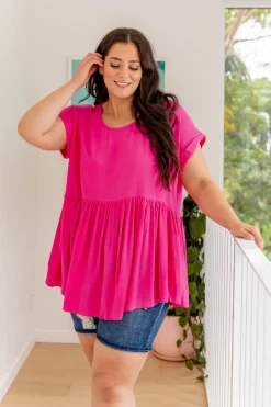 Proud Poppy Clothing Margot Top in Pink Best