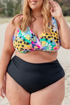 Proud Poppy Clothing Miami Bikini Pants in Black Clearance