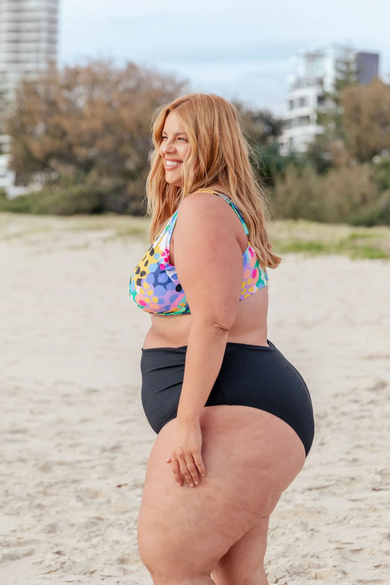 Proud Poppy Clothing Miami Bikini Pants in Black Clearance