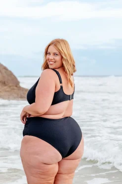Proud Poppy Clothing Miami Bikini Pants in Black Clearance