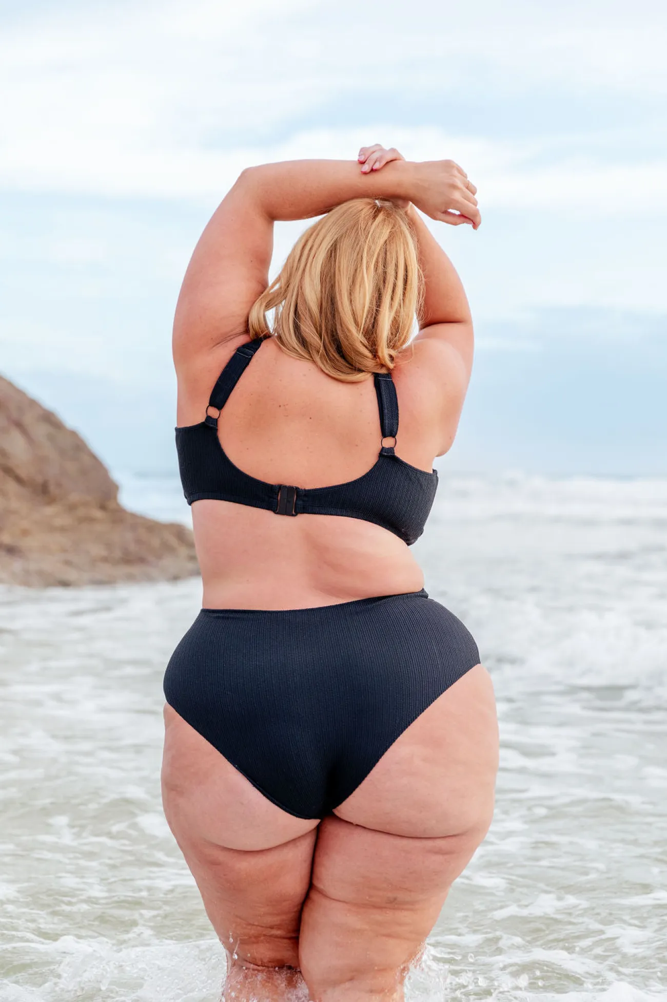 Proud Poppy Clothing Miami Bikini Pants in Black Clearance