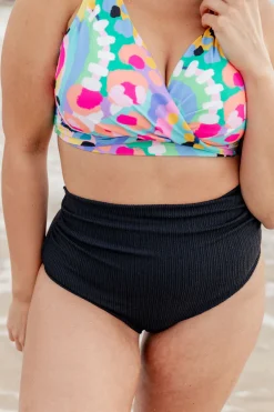 Proud Poppy Clothing Miami Bikini Pants in Black Clearance