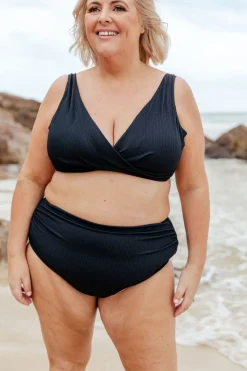 Proud Poppy Clothing Miami Bikini Pants in Black Clearance