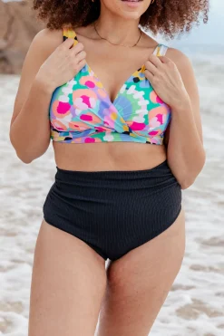 Proud Poppy Clothing Miami Bikini Pants in Black Clearance