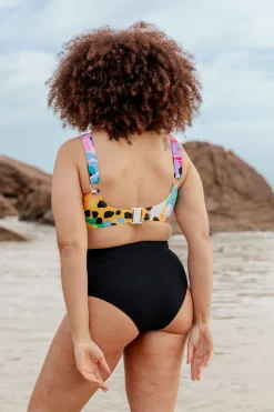 Proud Poppy Clothing Miami Bikini Pants in Black Clearance