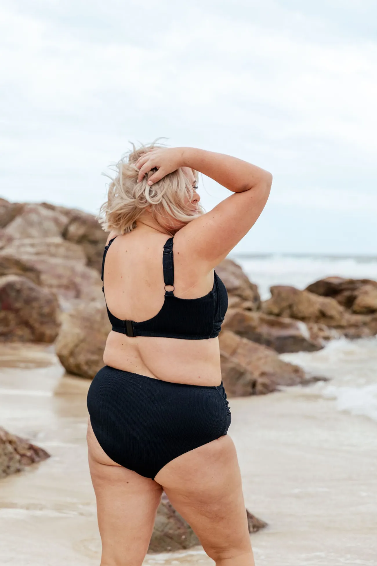 Proud Poppy Clothing Miami Bikini Pants in Black Clearance