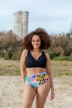 Proud Poppy Clothing Miami Bikini Pants in Kasey Swim by Kasey Rainbow Clearance