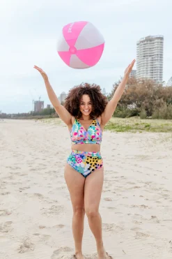 Proud Poppy Clothing Miami Bikini Pants in Kasey Swim by Kasey Rainbow Clearance