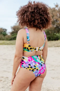 Proud Poppy Clothing Miami Bikini Pants in Kasey Swim by Kasey Rainbow Clearance