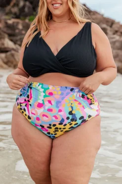 Proud Poppy Clothing Miami Bikini Pants in Kasey Swim by Kasey Rainbow Clearance