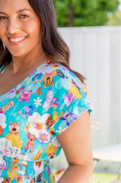 Proud Poppy Clothing Millie Dress in Kutopia by Kasey Rainbow KutopiabyKaseyRainbow Online