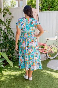 Proud Poppy Clothing Millie Dress in Kutopia by Kasey Rainbow KutopiabyKaseyRainbow Online