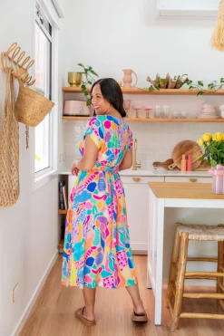 Proud Poppy Clothing Millie Dress in Peachy Keen by Kasey Rainbow Fashion