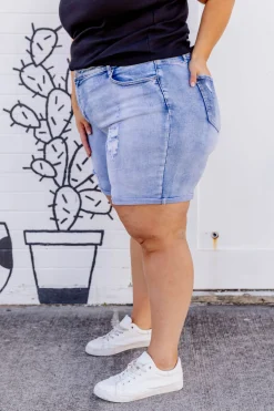 Proud Poppy Clothing Molly Denim Shorts Clearance