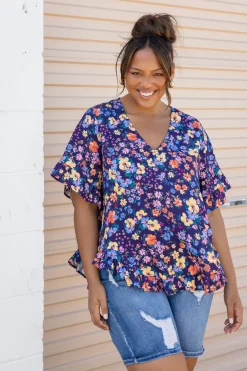Proud Poppy Clothing Natalie Top in Posie Online
