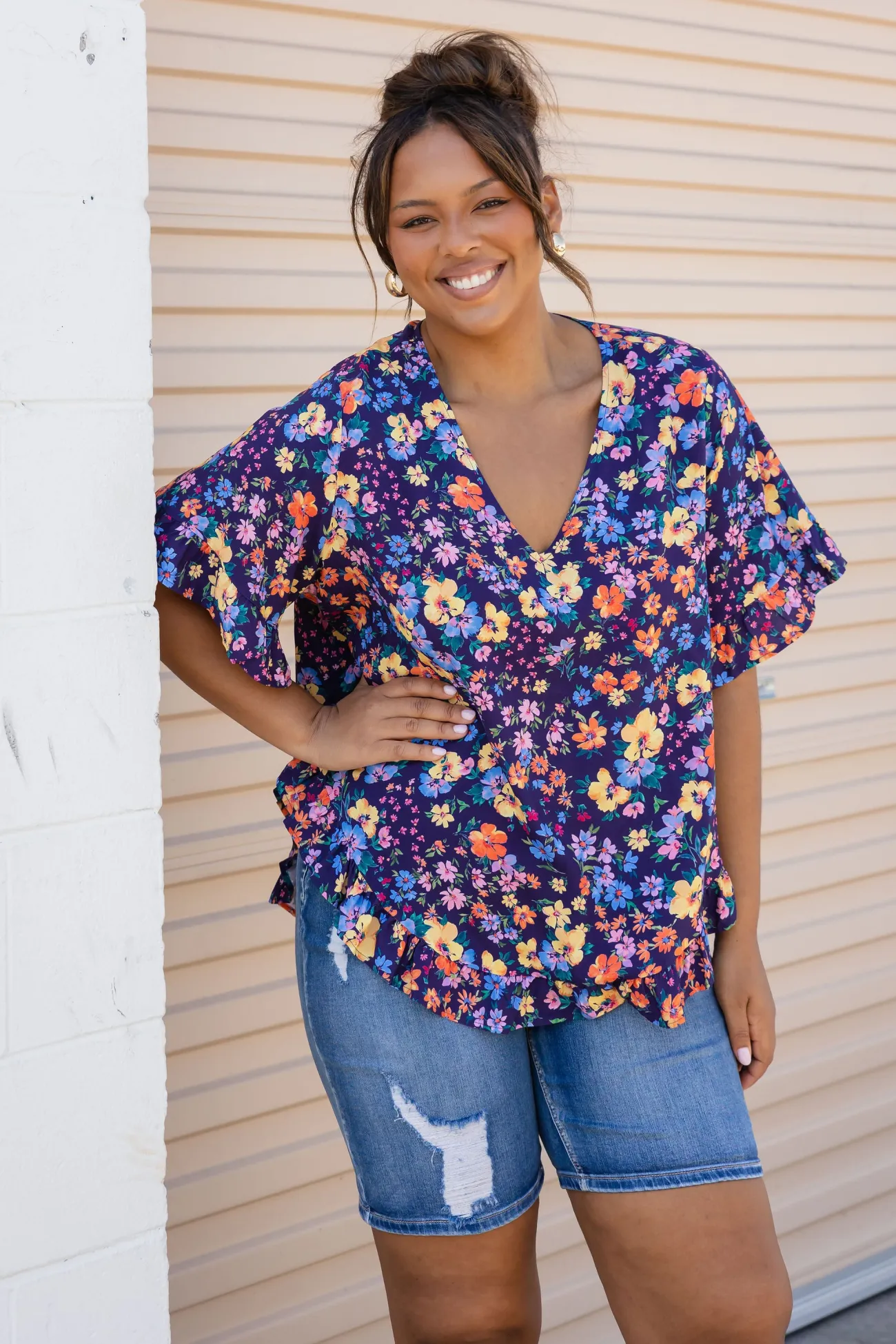 Proud Poppy Clothing Natalie Top in Posie Online