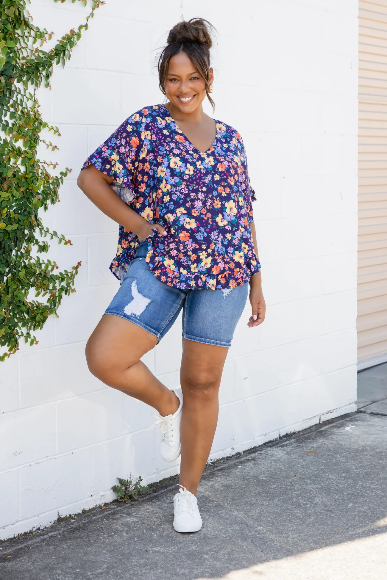 Proud Poppy Clothing Natalie Top in Posie Online